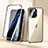 Luxury Aluminum Metal Frame Mirror Cover Case 360 Degrees LK1 for Apple iPhone 13 Pro Max