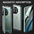 Luxury Aluminum Metal Frame Mirror Cover Case 360 Degrees LK2 for OnePlus 12R 5G