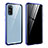 Luxury Aluminum Metal Frame Mirror Cover Case 360 Degrees LK2 for Samsung Galaxy S20