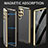 Luxury Aluminum Metal Frame Mirror Cover Case 360 Degrees LK2 for Samsung Galaxy S22 5G