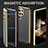 Luxury Aluminum Metal Frame Mirror Cover Case 360 Degrees LK3 for Samsung Galaxy S24 Ultra 5G