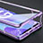 Luxury Aluminum Metal Frame Mirror Cover Case 360 Degrees M01 for Huawei Nova 6 5G