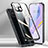 Luxury Aluminum Metal Frame Mirror Cover Case 360 Degrees M01 for Huawei Nova 8 SE 5G