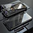 Luxury Aluminum Metal Frame Mirror Cover Case 360 Degrees M01 for Huawei P20 Pro