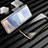 Luxury Aluminum Metal Frame Mirror Cover Case 360 Degrees M01 for OnePlus 7T Pro 5G