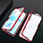 Luxury Aluminum Metal Frame Mirror Cover Case 360 Degrees M01 for Realme X2