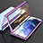 Luxury Aluminum Metal Frame Mirror Cover Case 360 Degrees M01 for Samsung Galaxy S21 Plus 5G