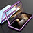 Luxury Aluminum Metal Frame Mirror Cover Case 360 Degrees M01 for Samsung Galaxy S24 Plus 5G