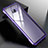 Luxury Aluminum Metal Frame Mirror Cover Case 360 Degrees M01 for Samsung Galaxy S8 Purple