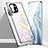 Luxury Aluminum Metal Frame Mirror Cover Case 360 Degrees M01 for Xiaomi Mi 11 Lite 4G