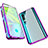 Luxury Aluminum Metal Frame Mirror Cover Case 360 Degrees M01 for Xiaomi Mi Note 10