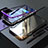 Luxury Aluminum Metal Frame Mirror Cover Case 360 Degrees M02 for Apple iPhone Xs