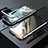 Luxury Aluminum Metal Frame Mirror Cover Case 360 Degrees M02 for Apple iPhone Xs Max