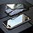 Luxury Aluminum Metal Frame Mirror Cover Case 360 Degrees M02 for Oppo A5