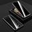 Luxury Aluminum Metal Frame Mirror Cover Case 360 Degrees M02 for Samsung Galaxy S21 Ultra 5G Black