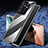 Luxury Aluminum Metal Frame Mirror Cover Case 360 Degrees M02 for Samsung Galaxy S22 Ultra 5G