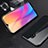 Luxury Aluminum Metal Frame Mirror Cover Case 360 Degrees M02 for Xiaomi Redmi 8A Black