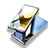 Luxury Aluminum Metal Frame Mirror Cover Case 360 Degrees M03 for Samsung Galaxy S24 5G