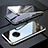 Luxury Aluminum Metal Frame Mirror Cover Case 360 Degrees M03 for Vivo Nex 3