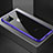 Luxury Aluminum Metal Frame Mirror Cover Case 360 Degrees M04 for Apple iPhone 11 Pro Purple