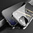 Luxury Aluminum Metal Frame Mirror Cover Case 360 Degrees M04 for Apple iPhone 13 Pro Max Black
