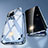 Luxury Aluminum Metal Frame Mirror Cover Case 360 Degrees M04 for Apple iPhone 14 Pro