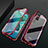 Luxury Aluminum Metal Frame Mirror Cover Case 360 Degrees M04 for Huawei Honor V30 5G