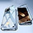 Luxury Aluminum Metal Frame Mirror Cover Case 360 Degrees M05 for Apple iPhone 14 Pro