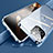 Luxury Aluminum Metal Frame Mirror Cover Case 360 Degrees M05 for Apple iPhone 14 Pro