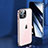 Luxury Aluminum Metal Frame Mirror Cover Case 360 Degrees M06 for Apple iPhone 14