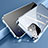 Luxury Aluminum Metal Frame Mirror Cover Case 360 Degrees M06 for Apple iPhone 15