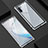 Luxury Aluminum Metal Frame Mirror Cover Case 360 Degrees M06 for Samsung Galaxy Note 10