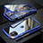 Luxury Aluminum Metal Frame Mirror Cover Case 360 Degrees M07 for Apple iPhone 11