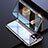 Luxury Aluminum Metal Frame Mirror Cover Case 360 Degrees M08 for Apple iPhone 15