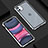 Luxury Aluminum Metal Frame Mirror Cover Case 360 Degrees M10 for Apple iPhone 11