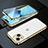 Luxury Aluminum Metal Frame Mirror Cover Case 360 Degrees M10 for Apple iPhone 14