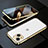 Luxury Aluminum Metal Frame Mirror Cover Case 360 Degrees M10 for Apple iPhone 15