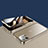 Luxury Aluminum Metal Frame Mirror Cover Case 360 Degrees M10 for Apple iPhone 15 Pro Max Gold