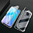 Luxury Aluminum Metal Frame Mirror Cover Case 360 Degrees M10 for Vivo Nex 3S