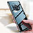 Luxury Aluminum Metal Frame Mirror Cover Case 360 Degrees P01 for Huawei Enjoy 50 Pro