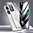 Luxury Aluminum Metal Frame Mirror Cover Case 360 Degrees P01 for Huawei Honor 90 5G