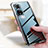 Luxury Aluminum Metal Frame Mirror Cover Case 360 Degrees P01 for Huawei Nova 9 Pro