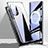 Luxury Aluminum Metal Frame Mirror Cover Case 360 Degrees P01 for Huawei P50