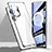 Luxury Aluminum Metal Frame Mirror Cover Case 360 Degrees P01 for Huawei P50