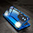 Luxury Aluminum Metal Frame Mirror Cover Case 360 Degrees P01 for Oppo Reno11 Pro 5G