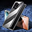 Luxury Aluminum Metal Frame Mirror Cover Case 360 Degrees P01 for Realme GT Neo 2T 5G