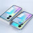 Luxury Aluminum Metal Frame Mirror Cover Case 360 Degrees P01 for Realme GT Neo5 SE 5G