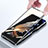 Luxury Aluminum Metal Frame Mirror Cover Case 360 Degrees P01 for Samsung Galaxy Z Fold3 5G