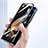 Luxury Aluminum Metal Frame Mirror Cover Case 360 Degrees P01 for Samsung Galaxy Z Fold3 5G