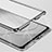 Luxury Aluminum Metal Frame Mirror Cover Case 360 Degrees P01 for Vivo V27 5G